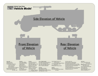 WW2 Military Vehicles - M3 Halftrack Personnel Carrier Mouse Mat 2