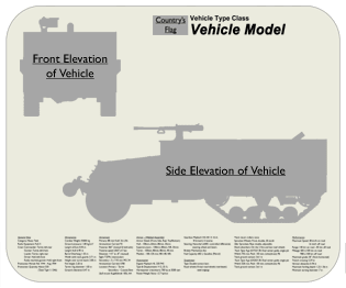 WW2 Military Vehicles - M3 Halftrack Place Mat Medium 2