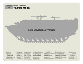 WW2 Military Vehicles - LVT(A)-1 w/M24 Turret Mouse Mat 1