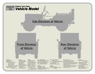 WW2 Military Vehicles - Chevrolet 30cwt Mouse Mat 2