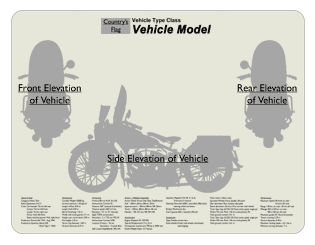 WW2 Military Vehicles - BMW R-75 Mouse Mat 2