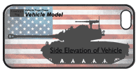 WW2 Military Vehicles - M3 Lee Phone Cover 4