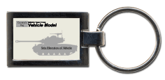 WW2 Military Vehicles - M5 High Speed Tractor Keyring 4