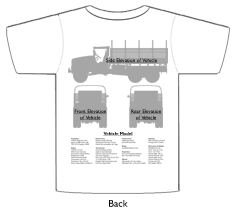 WW2 Military Vehicles - ZIS-5V T-shirt 2 Back