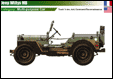 France World War 2 Willys MB (USA) printed gifts, mugs, mousemat, coasters, phone & tablet covers