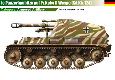 Germany lePanzerhaubitze auf Pz.Kpfw II Wespe-1