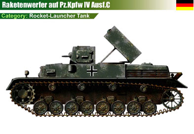 Germany Raketenwerfer auf Pz.Kpfw IV Ausf.C