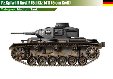 Germany Pz.Kpfw III Ausf.F-50mm-1