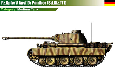 Germany Pz.Kpfw V Ausf.D2 Panther-2
