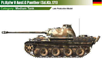 Germany Pz.Kpfw V Ausf.G Panther (late)