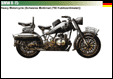 Germany World War 2 BMW R-75 printed gifts, mugs, mousemat, coasters, phone & tablet covers