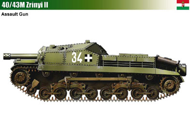 Hungary Zrinyi II 40/43M