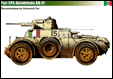 Italy World War 2 Autoblinda AB-41 printed gifts, mugs, mousemat, coasters, phone & tablet covers