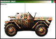 Italy World War 2 Autoblinda Lince printed gifts, mugs, mousemat, coasters, phone & tablet covers
