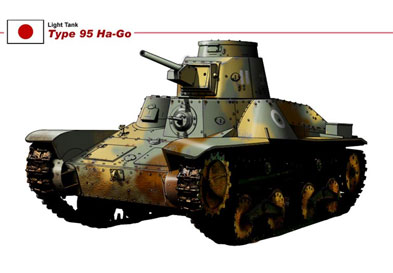 Japan Type 95 Kuy-Go (Ha-Go)-3D