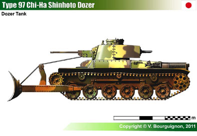 Japan Type 97 Chi-Ha Shinhoto Dozer