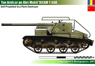 Romania TACAM T-60A (USSR)
