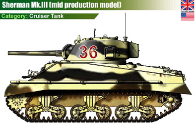 UK Sherman MkIII (mid)