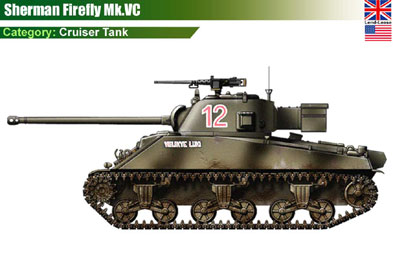 UK Sherman MkVC Firefly-1 (USA)