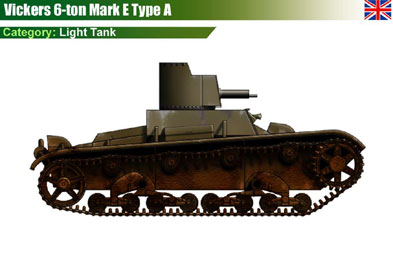 UK Vickers 6-ton MkE Type A