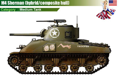 USA M4 Sherman (Hybrid)