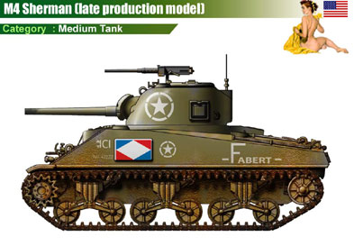 USA M4 Sherman (late)