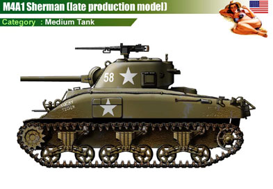 USA M4A1 Sherman (late)