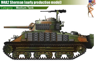 USA M4A2 Sherman (early)