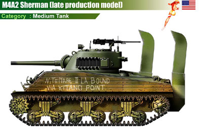 USA M4A2 Sherman (late)