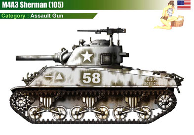 USA M4A3 Sherman (105)