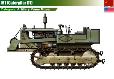 USSR M1 (Caterpilar D7)