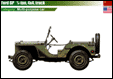 USSR World War 2 Ford GP (USA) printed gifts, mugs, mousemat, coasters, phone & tablet covers