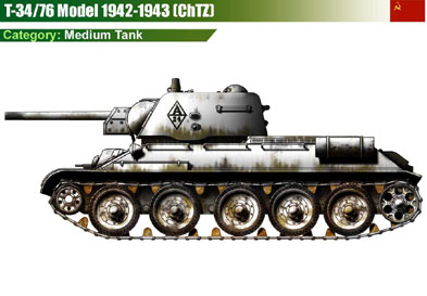 USSR T-34/76 (1942/43) ChTZ