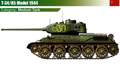 USSR T-34/85 (1944)