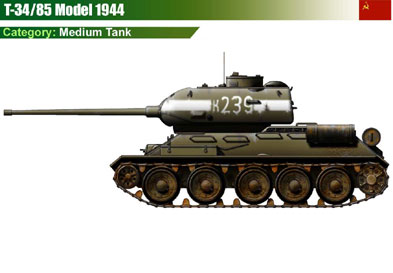 USSR T-34/85 (1944)-1