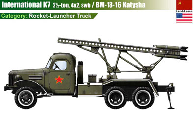 USSR BM-13 Katysha (International K7) (USA)