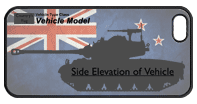 WW2 Military Vehicles - Valentine MkIII CS Phone Cover 2