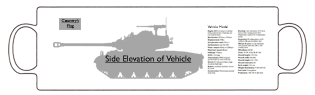 WW2 Military Vehicles - Valentine MkIII CS Mug 2