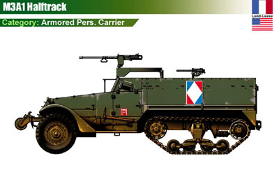 France M3A1 Halftrack (USA)