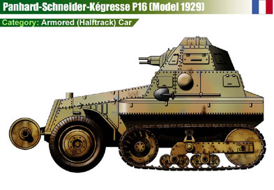 France Panhard-Schneider-Kegresse P16