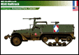 France World War 2 M3A1 Halftrack (USA) printed gifts, mugs, mousemat, coasters, phone & tablet covers