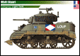 France World War 2 M5A1 Stuart (USA) printed gifts, mugs, mousemat, coasters, phone & tablet covers