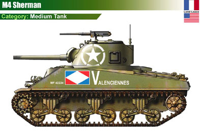 France M4 Sherman