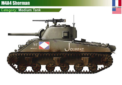 France M4A4 Sherman