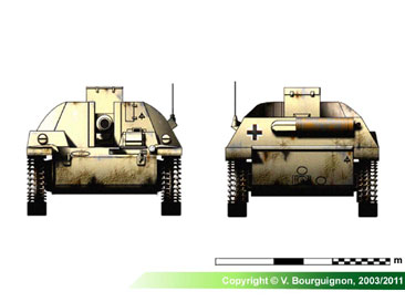 Germany Sturmpanzer II auf Pz.Kpfw II Ausf.B Bison