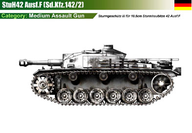 Germany StuH 42 Ausf.F
