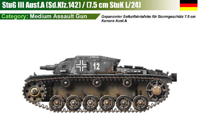 Germany StuG III Ausf.A (Sd.Kfz.142)-1
