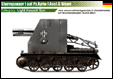 Germany World War 2 Sturmpanzer I auf Pz.Kpfw I Ausf.B Bison (Sd.Kfz.101) printed gifts, mugs, mousemat, coasters, phone & tablet covers