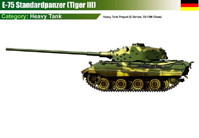 Germany E-75 Standardpanzer (Tiger III)