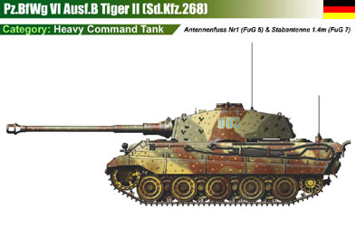 Germany Pz.BfWg VI Ausf.B Tiger II (Sd.Kfz.268)-1